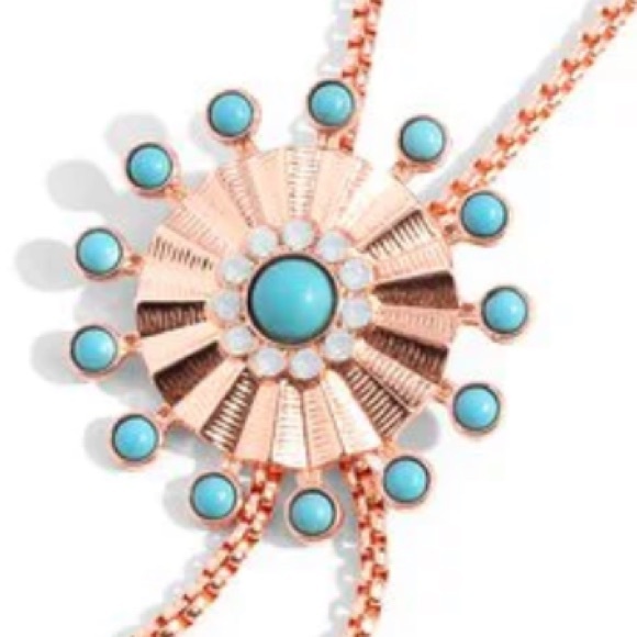 ⚪️🩵⚪️ “DESERT DALLIANCE” COPPER NECKLACE ~ PAPARAZZI❗️⚪️🩵⚪️ - Picture 3 of 6